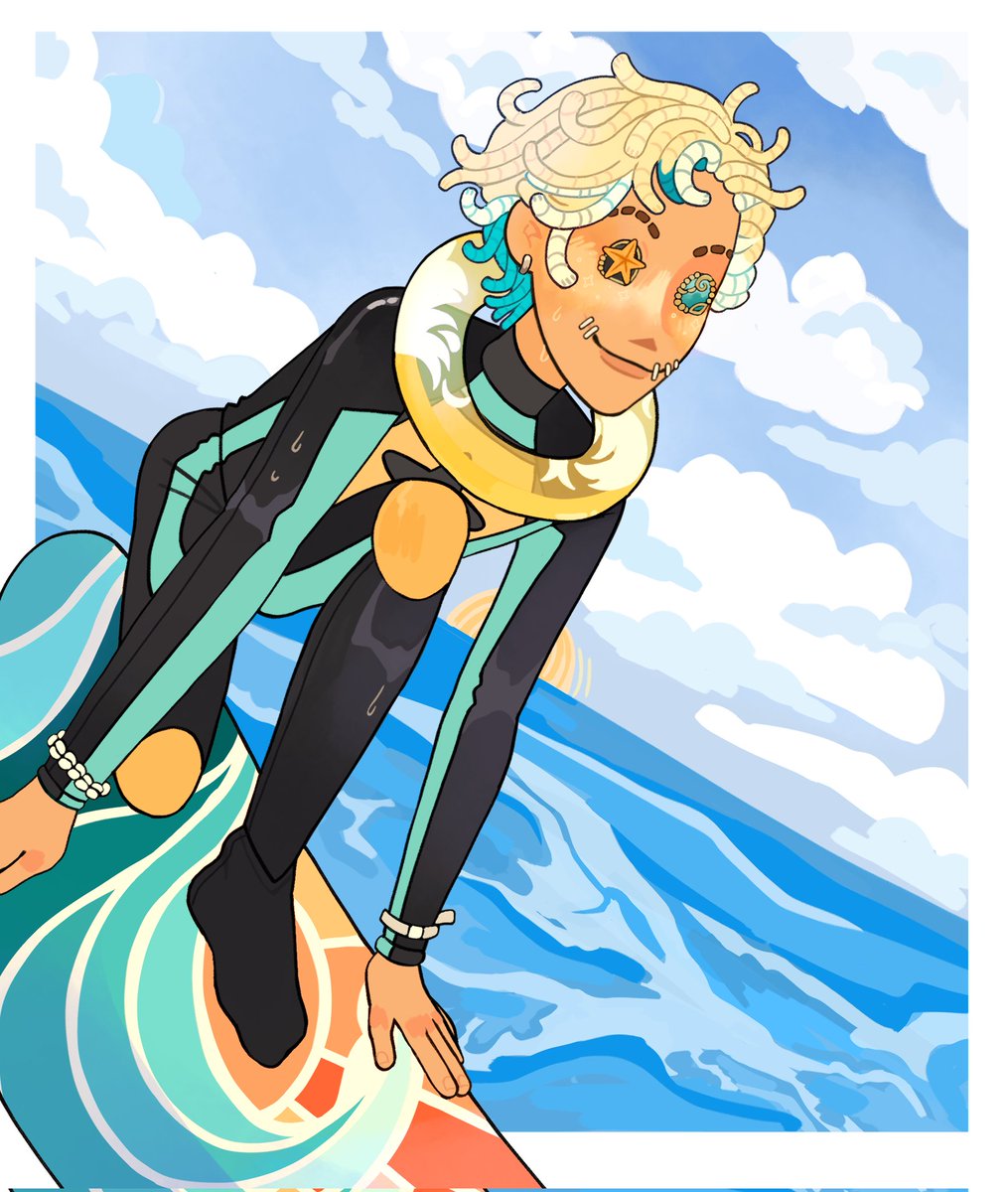 gellyplanet's tweet image. tide-chaser mike
design by @JuniiHyunii 
(✿◡‿◡)
#IdentityV