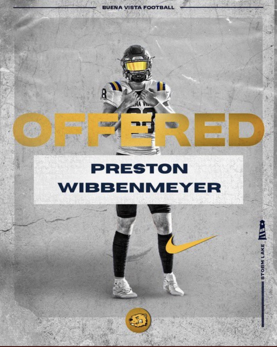 Preston Wibbenmeyer (@presw17) on Twitter photo after a great conversation with <a href="/Coach_Dickinson/">Austin Dickinson</a> I am extremely blessed and excited to have received my first offer from BVU!!💙💛 #AGTG <a href="/GSV_STL/">Gateway Sports Venue</a> <a href="/JPRockMO/">JP Rock</a> <a href="/tylerwass/">Tylerwass</a> <a href="/PrepRedzoneMO/">Prep Redzone Missouri</a> <a href="/k6aines/">Ke’Vaughn Gaines</a> <a href="/sixstarfootball/">Six Star Football | PLUS+</a> after a great conversation with <a href="/Coach_Dickinson/">Austin Dickinson</a> I am extremely blessed and excited to have received my first offer from BVU!!💙💛 #AGTG <a href="/GSV_STL/">Gateway Sports Venue</a> <a href="/JPRockMO/">JP Rock</a> <a href="/tylerwass/">Tylerwass</a> <a href="/PrepRedzoneMO/">Prep Redzone Missouri</a> <a href="/k6aines/">Ke’Vaughn Gaines</a> <a href="/sixstarfootball/">Six Star Football | PLUS+</a>
