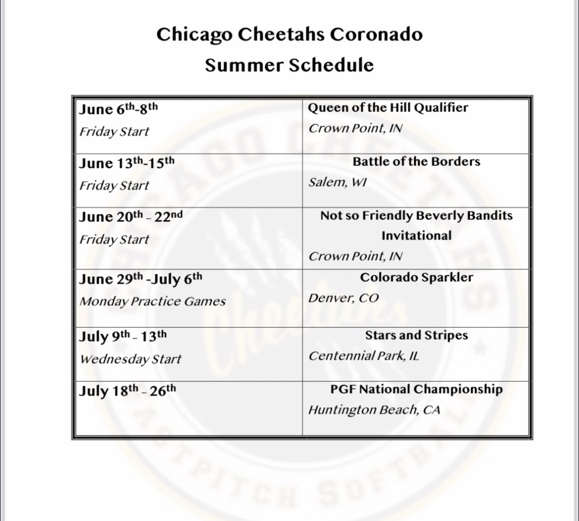 Had a great high school season but had a tough loss today losing 1-0 in the Sectional Finals. So proud of all my teammates! Back to travel ball tomorrow in Crown Point. I have attached my summer schedule and Crown Point schedule down below.