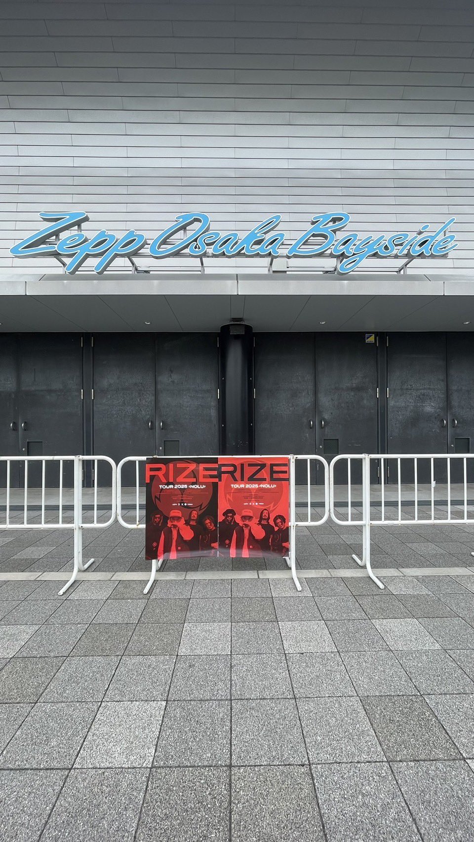 非売品 RIZE TOUR 2025 NOLU ポスター bonez jesse RIZE on X: 
