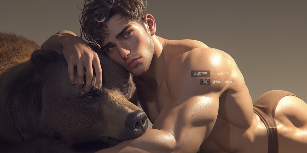 The new Colours Gallery, featuring Brown, will be launched today!
deviantart.com/hiroshi25
#hunk #midjourneyv7 #midjourney #midjourneyart #midjourneyai