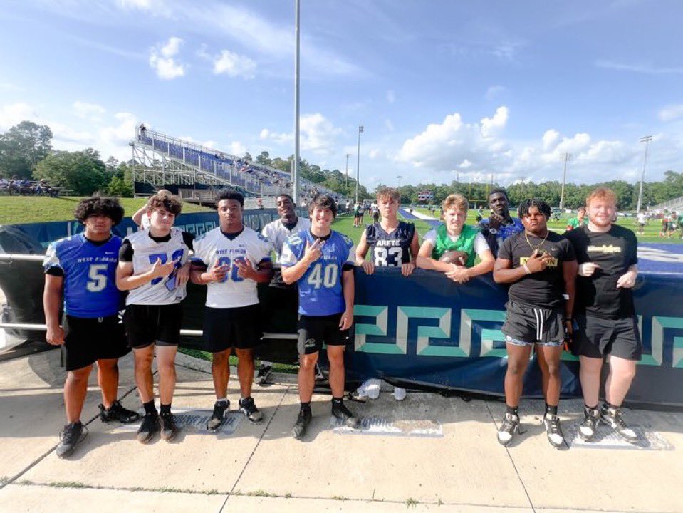 Jaxon Strickland (@jaxonfb16) on Twitter photo Thank you <a href="/UWFFootball/">UWF Football</a> and the staff for having me and allowing me to showcase my talents!
<a href="/CoachK_Conner/">Kavell Conner</a> <a href="/CoachKNobles/">Kaleb Nobles</a> <a href="/CoachRTrickett/">Coach Rick Trickett</a> <a href="/CoachHSimmons/">Hunter Simmons</a> <a href="/Ryan_Vandervort/">Ryan Vandervort</a> <a href="/CoachRayy/">Raymond Cook</a> Thank you <a href="/UWFFootball/">UWF Football</a> and the staff for having me and allowing me to showcase my talents!
<a href="/CoachK_Conner/">Kavell Conner</a> <a href="/CoachKNobles/">Kaleb Nobles</a> <a href="/CoachRTrickett/">Coach Rick Trickett</a> <a href="/CoachHSimmons/">Hunter Simmons</a> <a href="/Ryan_Vandervort/">Ryan Vandervort</a> <a href="/CoachRayy/">Raymond Cook</a>