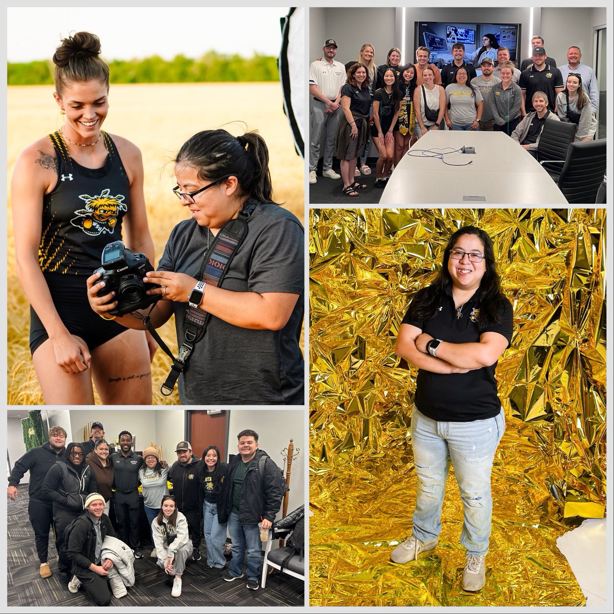 22photosdesigns's tweet photo. 2 years, tons of graphics, photos, and videos, but nothing tops the amazing people I got to create and work with daily.  Thank you @GoShockers for letting me be a part of Shocker Nation. I’m excited for this next part of my journey! ❤️❤️

Always &amp; Forever, Fear The Wheat! 🌾 https://t.co/oN4H2JCLV2