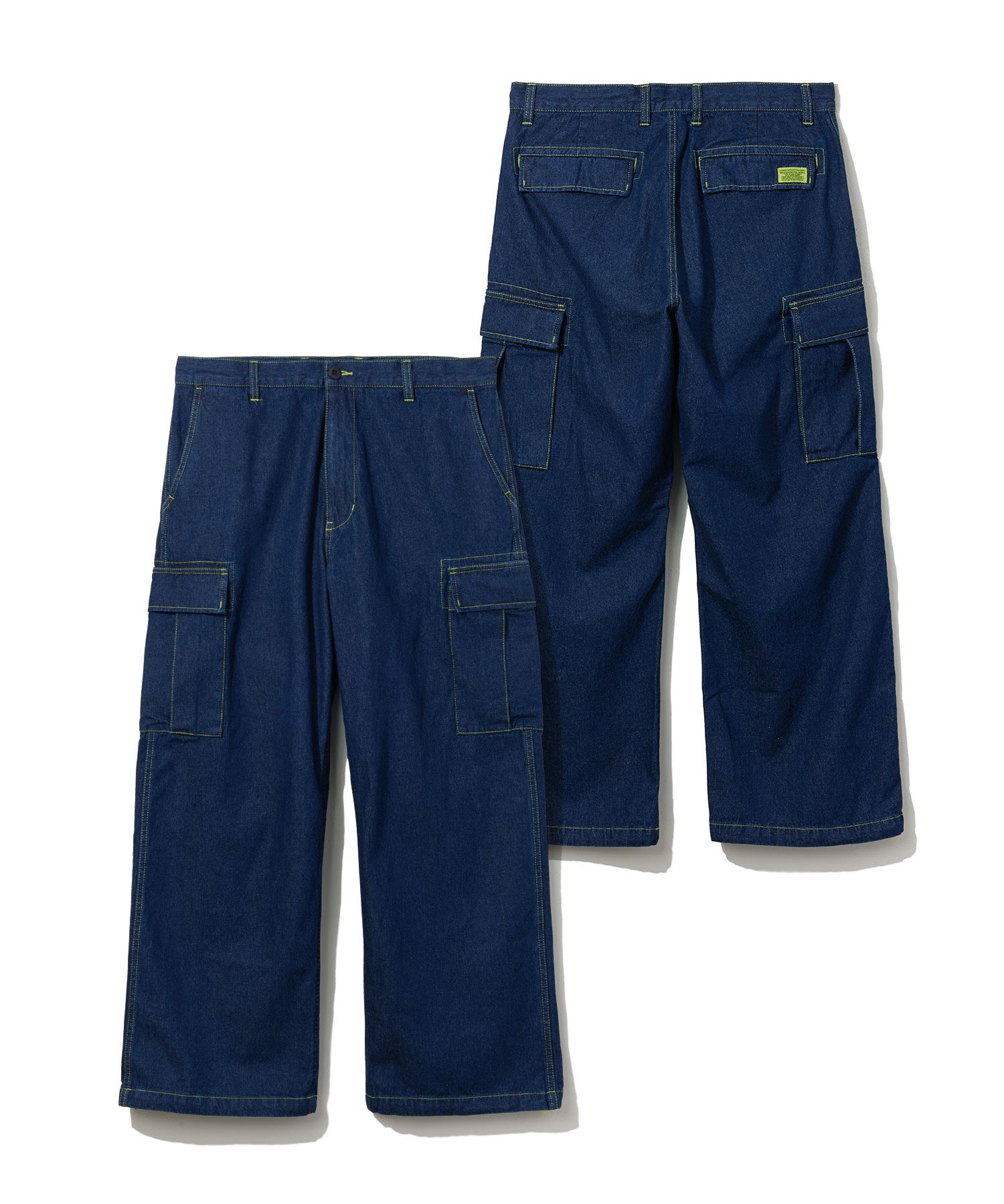 【COLOR iN ID】Ragdoll cargo denim pants COLOR iN ID】Ragdoll cargo denim pants