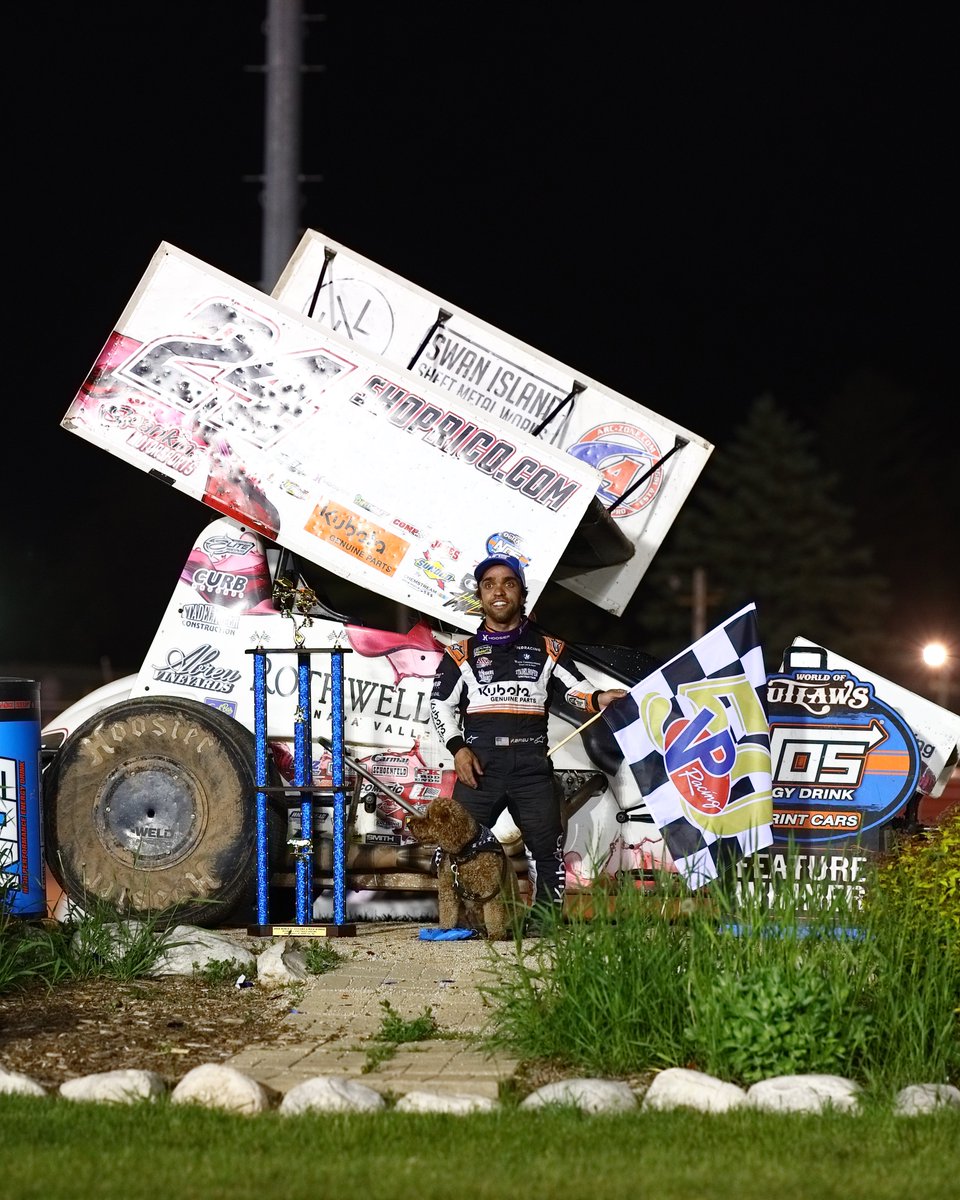 𝟴 wins in his last 𝟭𝟱 Sprint Car races 🫡

Gus sure is getting plenty of walks to Victory Lane these days.