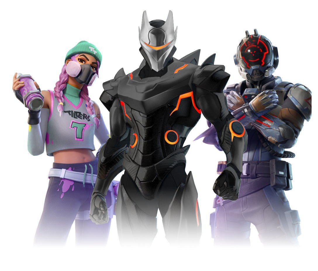 steph2nos's tweet photo. this is how every OGS4 BP skin would look like if they had their original color scheme! https://t.co/BYeFnhFLO8