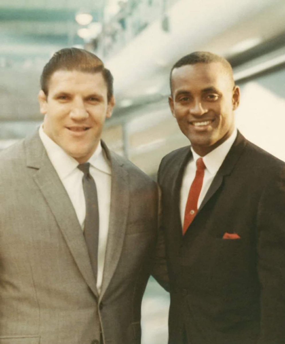 When two my favourite worlds collide. Bruno Sammartino and Roberto Clemente