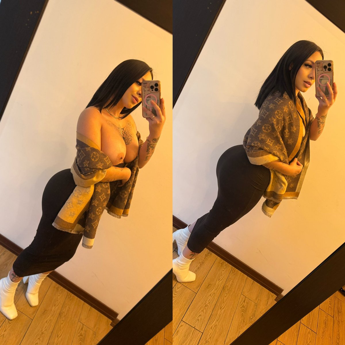 Para X:                                Para Instagram: