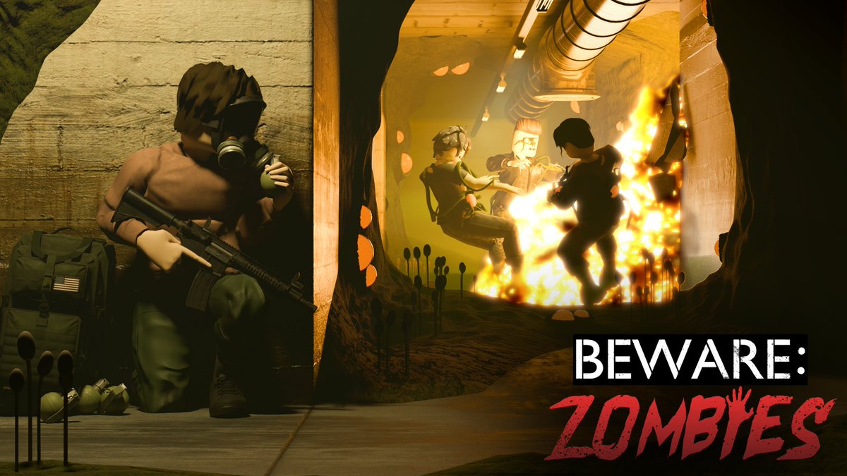 SondreMOTE's tweet image. Beware: Zombies First Content Update OUT NOW: There's now a new area under the mall that is unlockable with the new key cards mechanic! Not a bad time to check it out roblox.com/games/10609027…