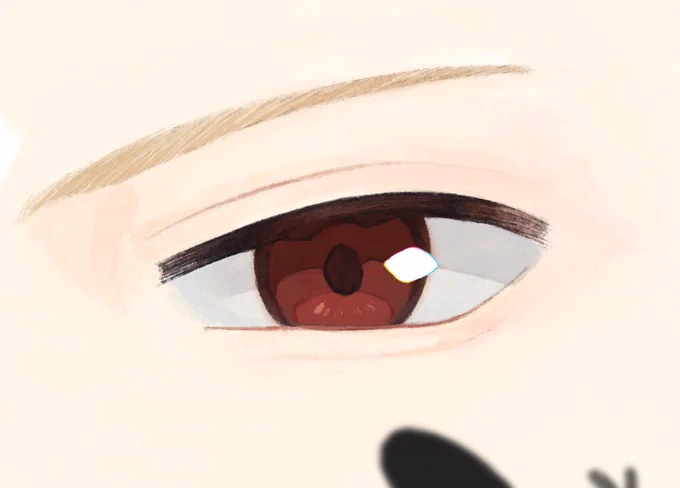 さんの目が描きたかったんじゃ、、、、