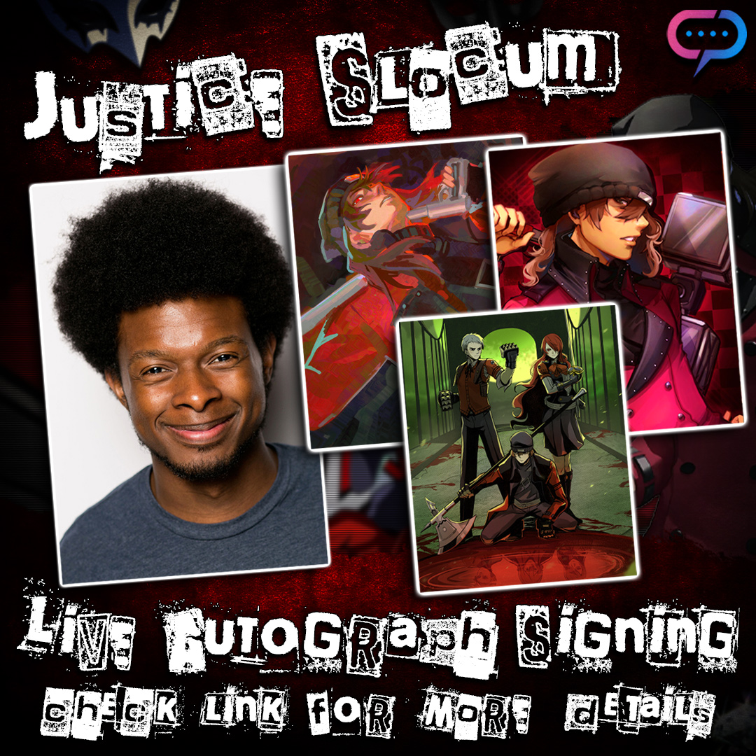 StreamilyLive's tweet photo. Don't miss out on Dawn M. Bennet and Justice Slocum LIVE Autograph signings coming next week!
.
#persona #persona5 #persona3 #persona4 #p5r #streamily #autograph #personafans #personafandom
#PersonaSeries #Persona5Royal #streamily https://t.co/BixDF5uHzY