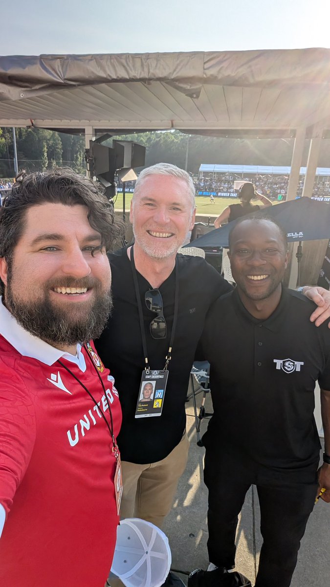 Level Up Luke (@lvlup_luke) on Twitter photo TST is pretty awesome, and so are these guys! What's up <a href="/MikeLahoud/">Michael Lahoud</a> & <a href="/TonyHusband/">Tony Husband</a> 🎙️⚽
Stay tuned for my <a href="/QCSPod/">The Queen City Soccer Show</a> conversation with Michael where we talk juuuust a little bit about Patrick Agyemang 🤣 TST is pretty awesome, and so are these guys! What's up <a href="/MikeLahoud/">Michael Lahoud</a> & <a href="/TonyHusband/">Tony Husband</a> 🎙️⚽
Stay tuned for my <a href="/QCSPod/">The Queen City Soccer Show</a> conversation with Michael where we talk juuuust a little bit about Patrick Agyemang 🤣