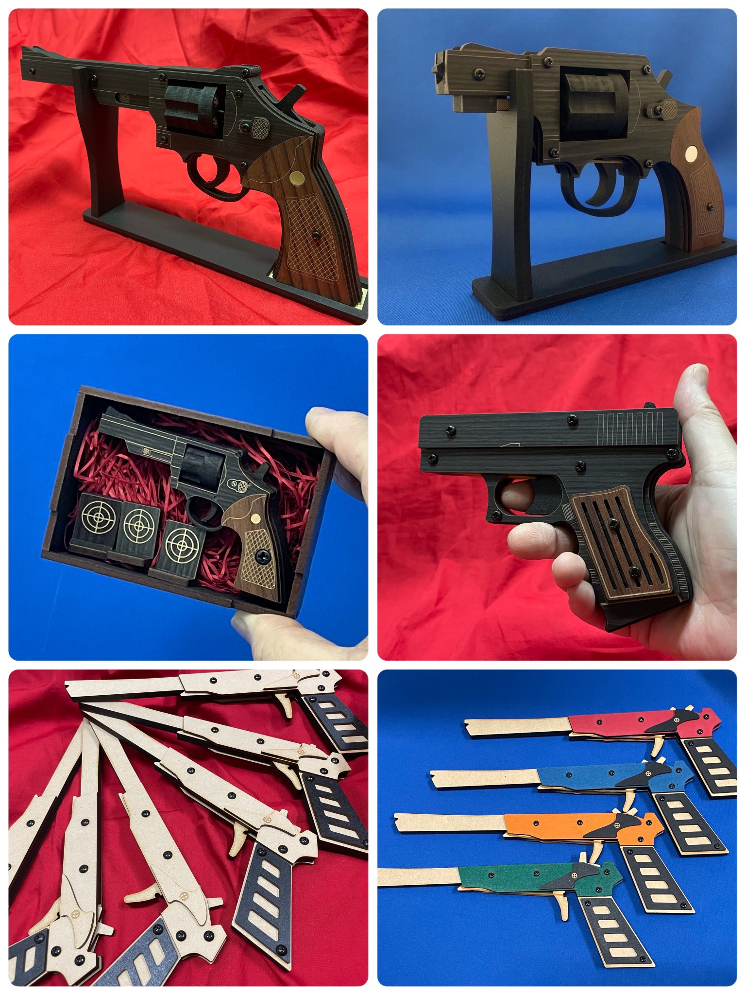ゴム銃三丁セット