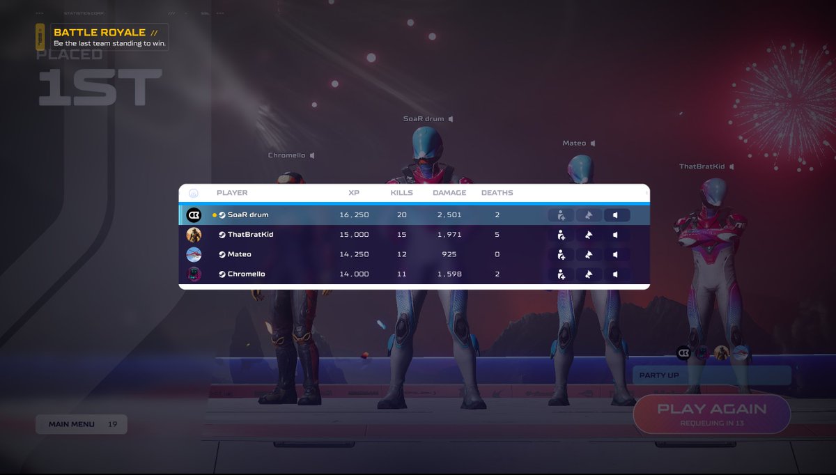 just dropped a 20 my first ever splitgate battle royal game?? this is actually pretty fun😅