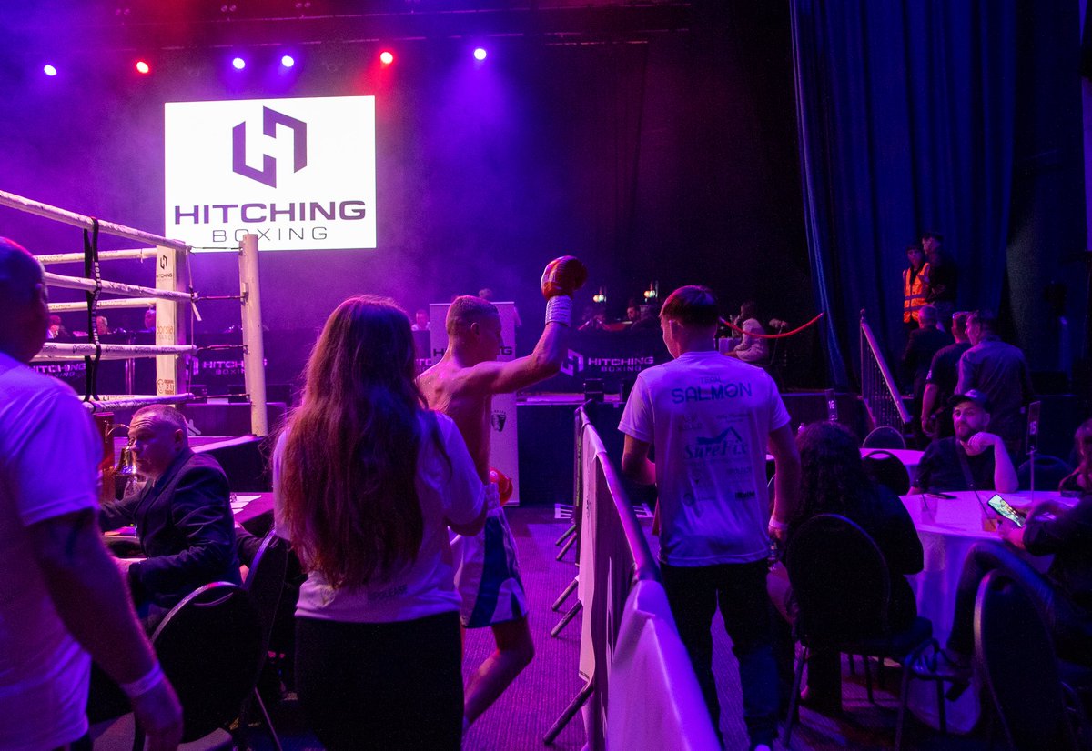 Seeing the Hitching Boxing logo and branding inside the ring and around the iconic Guildhall in Portsmouth last Friday night filled us with so much pride and joy. We continue to build South Coast boxing.
Keep your eyes peeled for what’s next.  
Bring it on. 
#HitchingBoxing