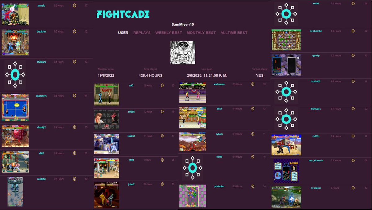 SamMiyen10's tweet image. #fightcade #guitarflash #arkadyzja