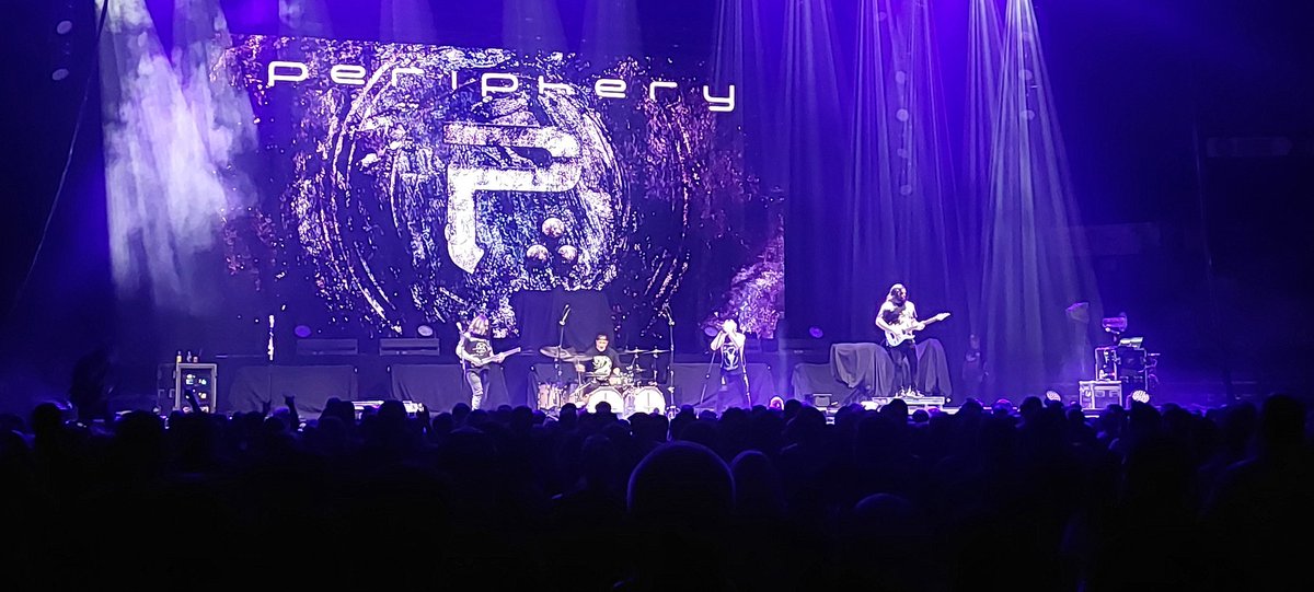 Current status: Happily having my face blown off by <a href="/PeripheryBand/">Periphery</a>