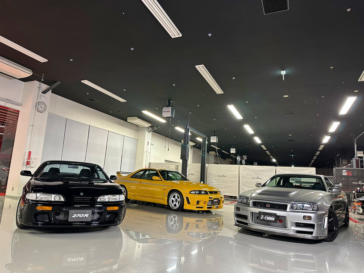 270R,400R,Z-tuneの動画が公開になりました☺️👍 3台共、素晴らしい