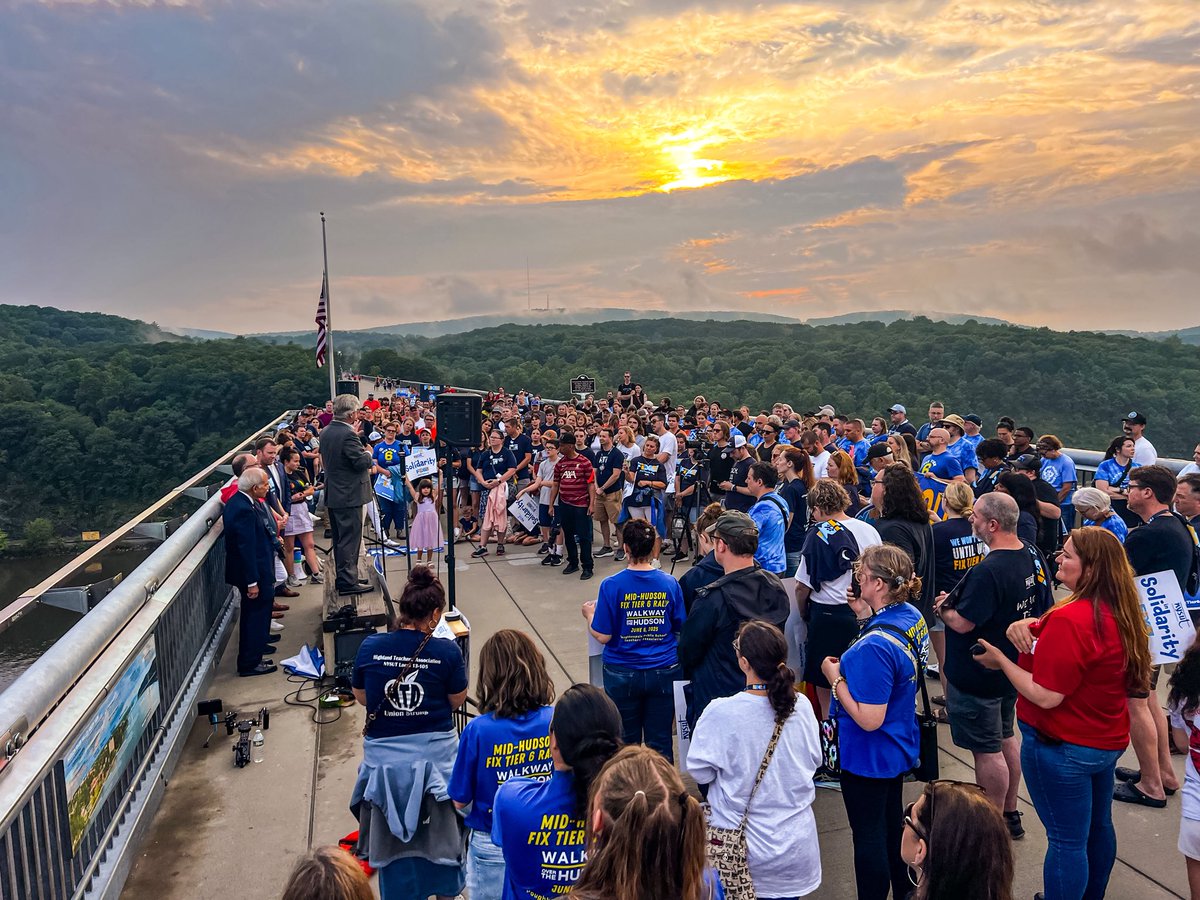 You better believe the sky broke for our rally. 

It’ll break again, too — we’re gonna #FixTier6. Count on it 🌅