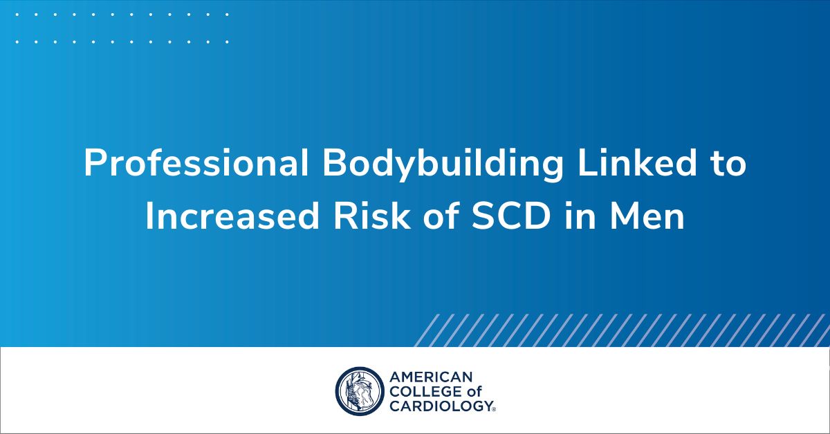 💪 Professional Bodybuilding Linked to Increased Risk of SCD in Men ⚠️

Professional male bodybuilders have a significantly higher incidence of death, including a fivefold higher risk of SCD compared w/ amateur bodybuilders.

Learn more: bit.ly/4mBbybo #SportsCardio