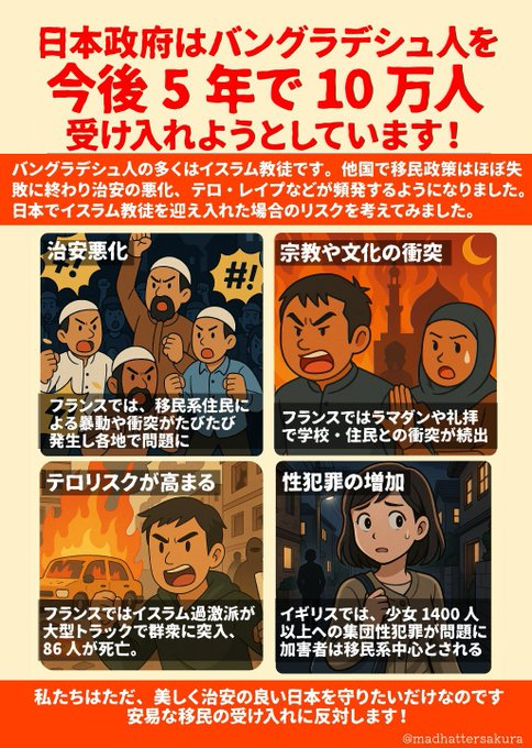 マジで反対！こんな事許したらマジで治安悪くなるぞ。