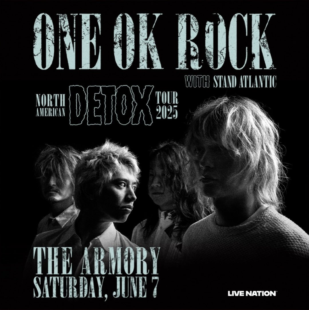 ONE OK ROCK
"NORTH AMERICAN DETOX TOUR 2025"
Chicagoで間も無く始まるステージと明日のMinneapolisの残り２公演で遂に終わりを迎える

その後UNITEはあるけど7.11パリでのLINKIN対バンまではホーム日本に帰って来てしばしの休養期間

明日無事に完走して元気な姿で戻るメンバーを待っている
