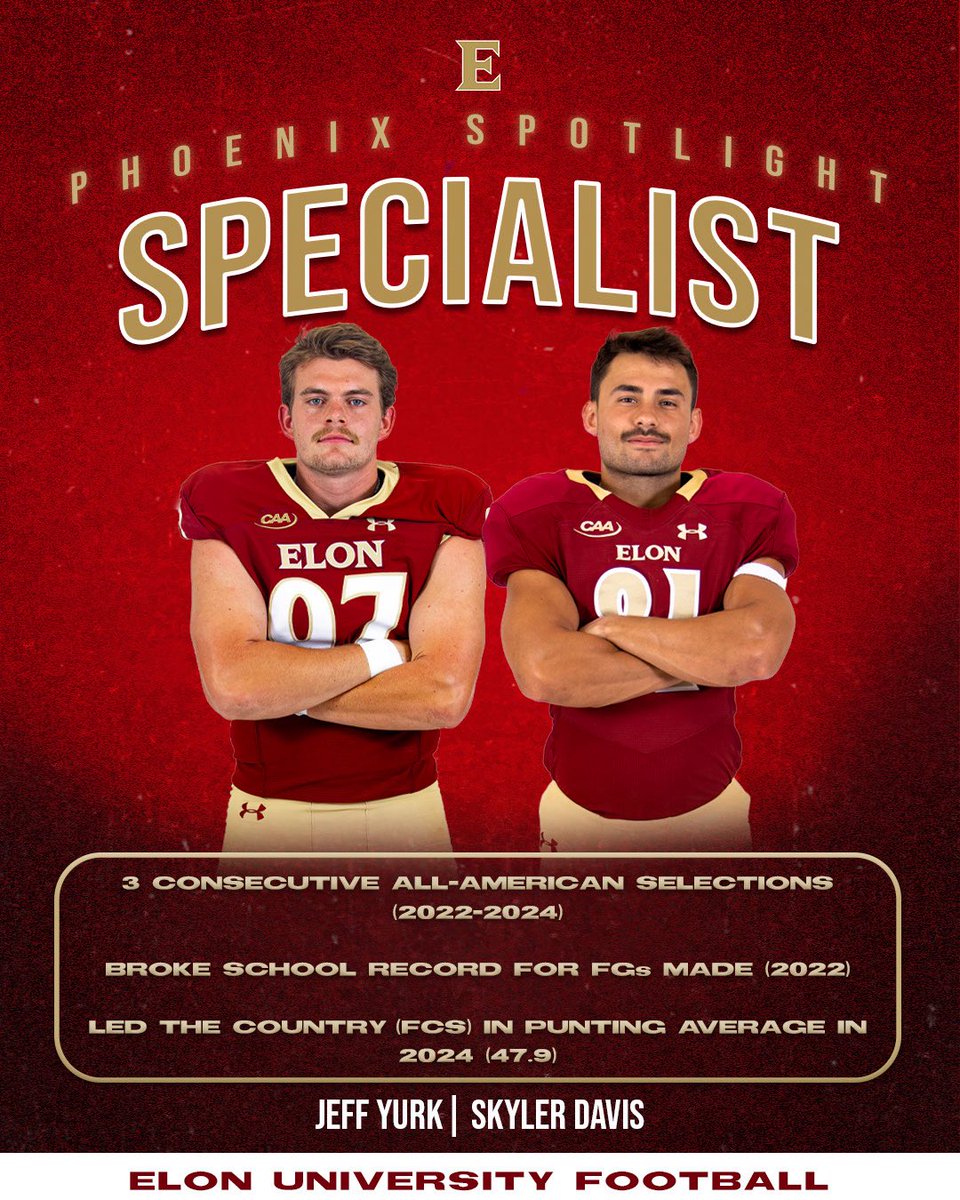 The name of this group is appropriate. Year in and Year out, these guys are consistently positive X-Factors in affecting the game #WEFENSE

Get Developed, Make an Impact! #PositionSpotlight #AED