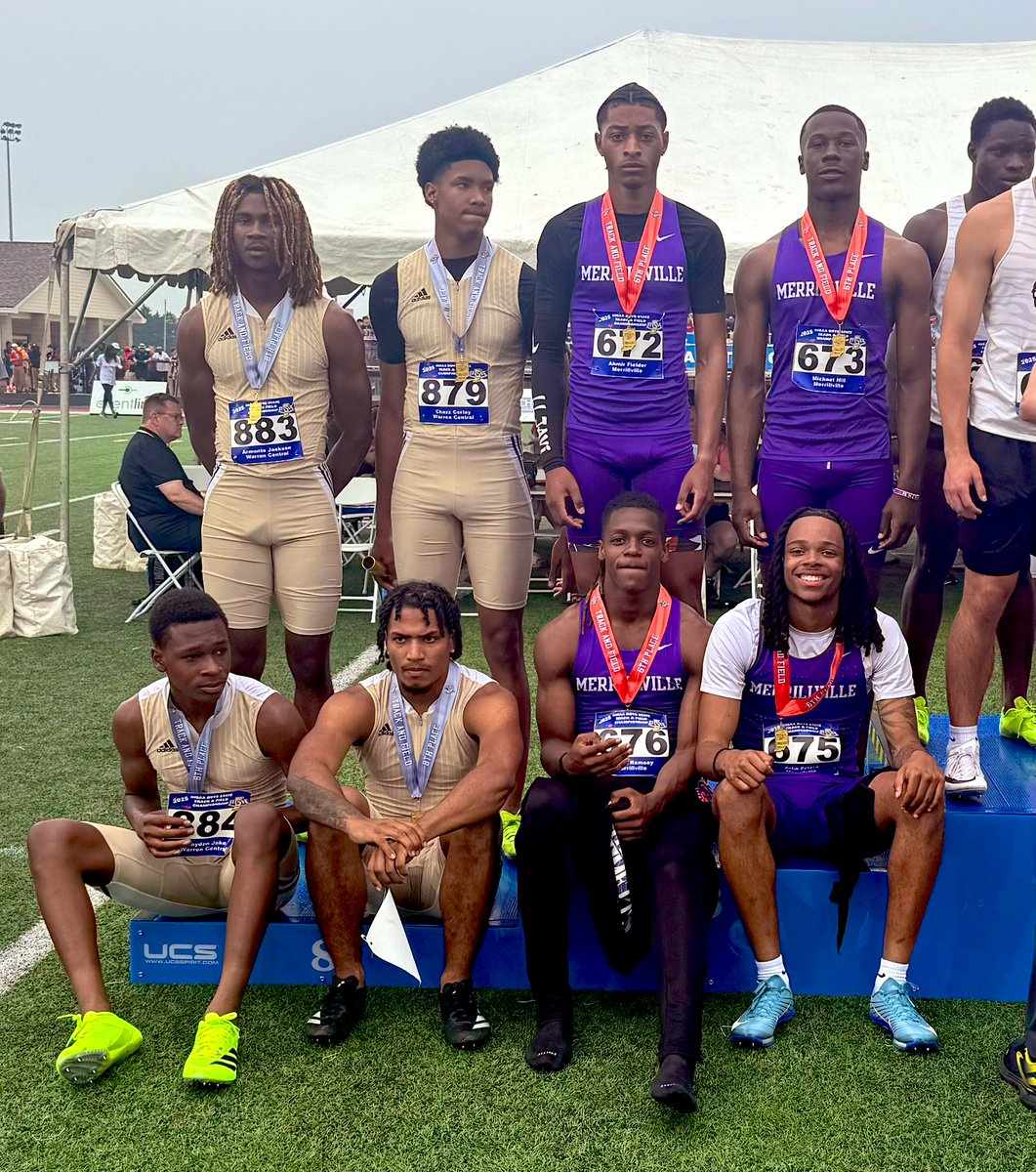 Congratulations to our 4 X 100 relay for placing 6th at State!