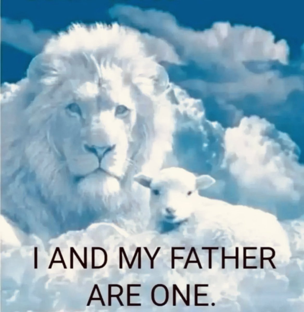 John 10:30 
“I and my Father are one.” 1️⃣☝🏻