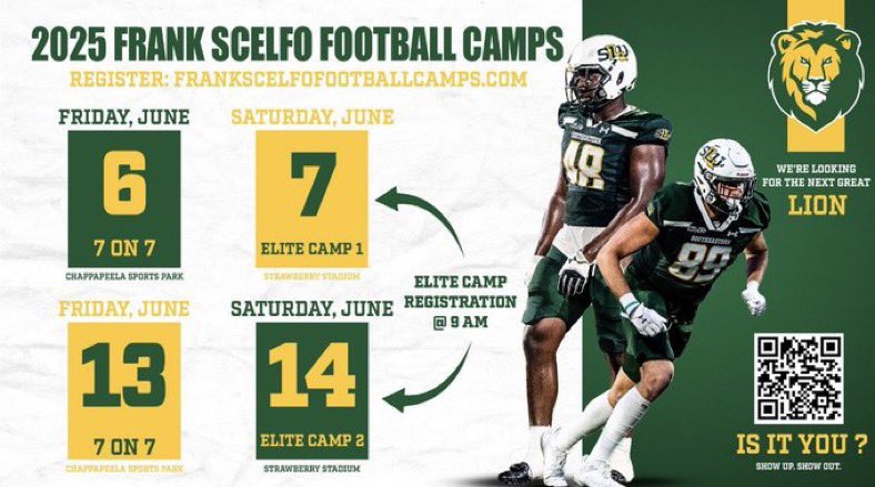 Headed to Hammond America tomorrow!!! Excited to compete tomorrow and get better!!! Can’t wait to see <a href="/Coach_Scelfo/">Frank Scelfo</a> <a href="/ScelfoA_/">Anthony Scelfo</a>  <a href="/CoachSamGregg/">Sam Gregg</a> <a href="/CoachLJLeonard/">LJ Leonard</a> <a href="/TreyNunez/">Trey Nunez</a> <a href="/CoachSlaughter2/">Coach Slaughter SLU</a> <a href="/coachmertensSLU/">Coach David Mertens</a> 
#LionUp