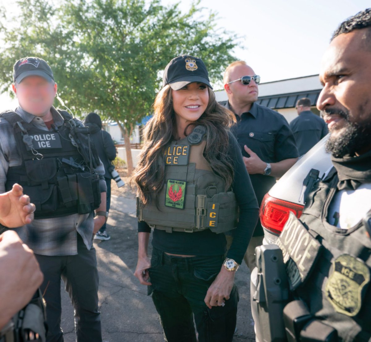 Would you support DHS Secretary Kristi Noem increasing the amount of ICE raids in California ?