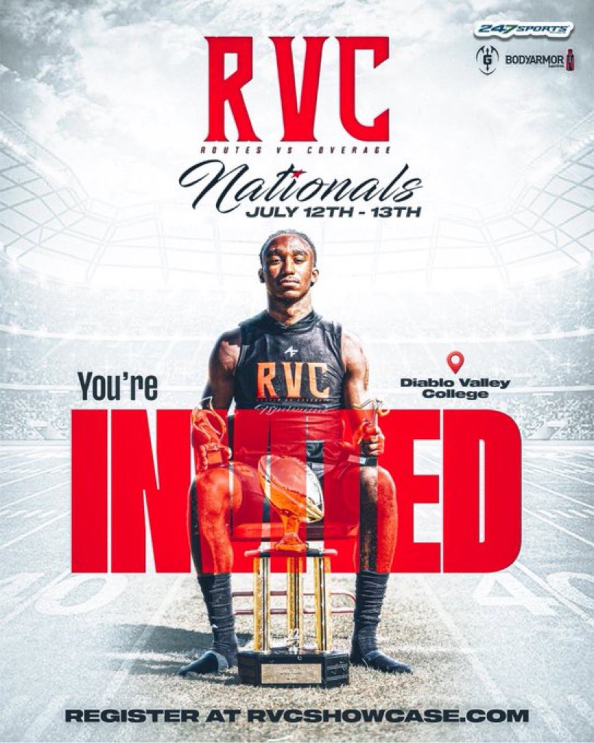 More than exited to be given the opportunity to attend the Bay Area RVC Natty🙌🔥🤝