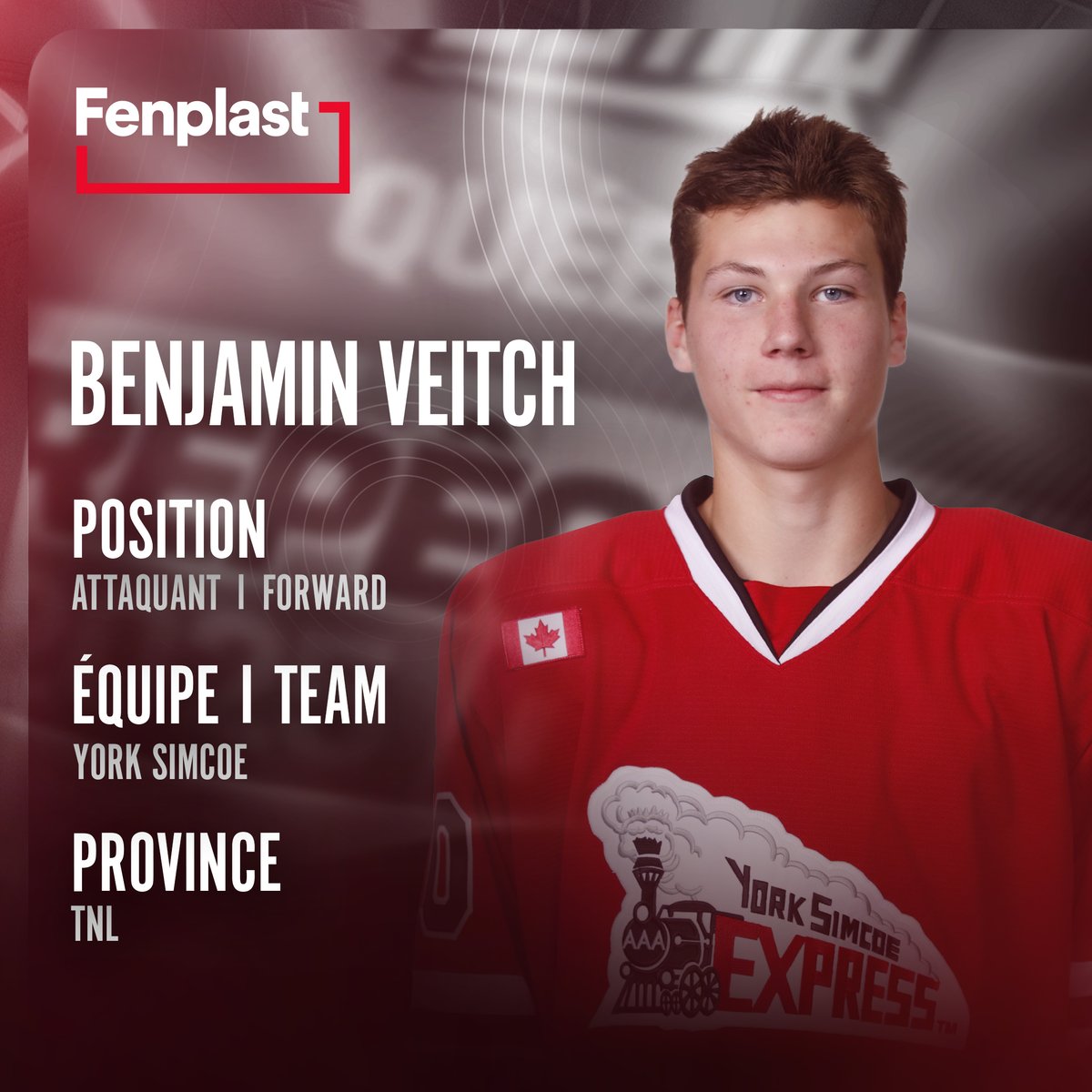 With the very first pick in team history, the <a href="/nlregiment/">Newfoundland Regiment</a> has selected Benjamin Veitch 5th overall! 

#QDraft | <a href="/fenplast/">Fenplast</a>