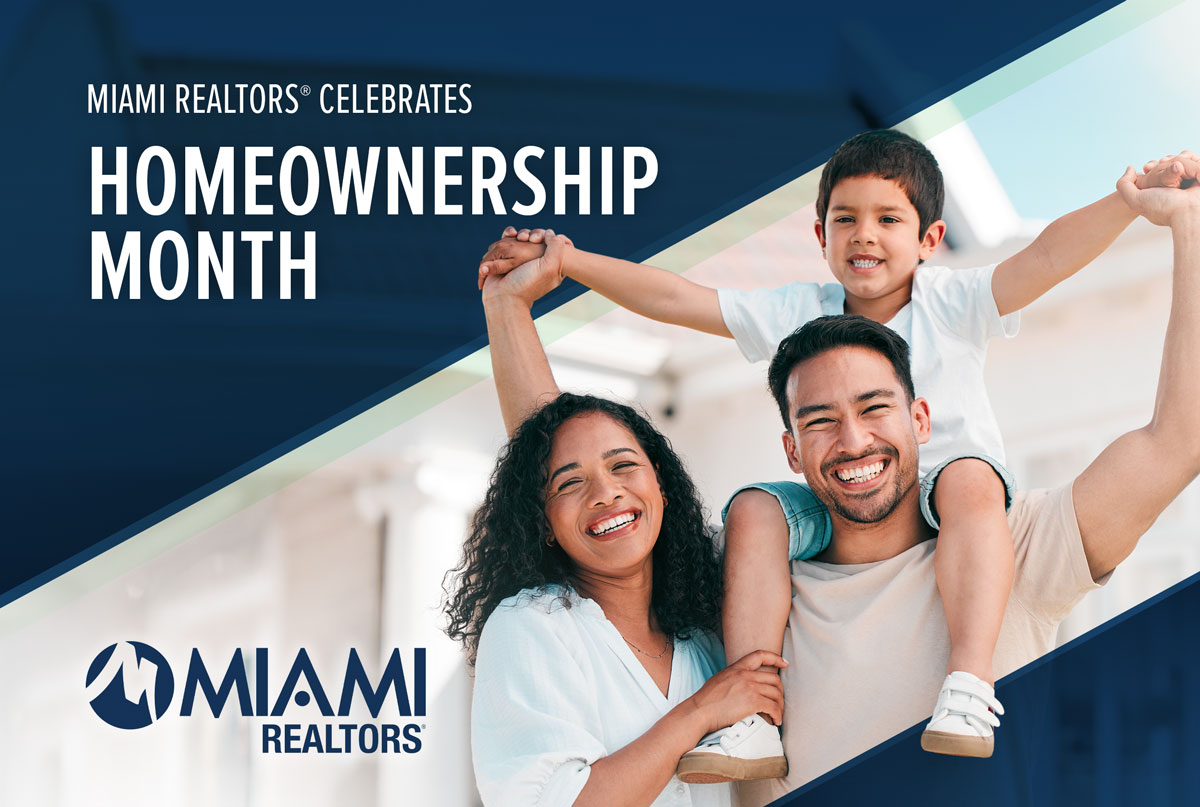 🏡 June is National Homeownership Month!

At MIAMI Realtors, we’re passionate about creating opportunities for future homeowners because every family deserves the chance to build generational wealth, community, and lifelong memories.

#FairHousing #RealEstate #MiamiRealtors