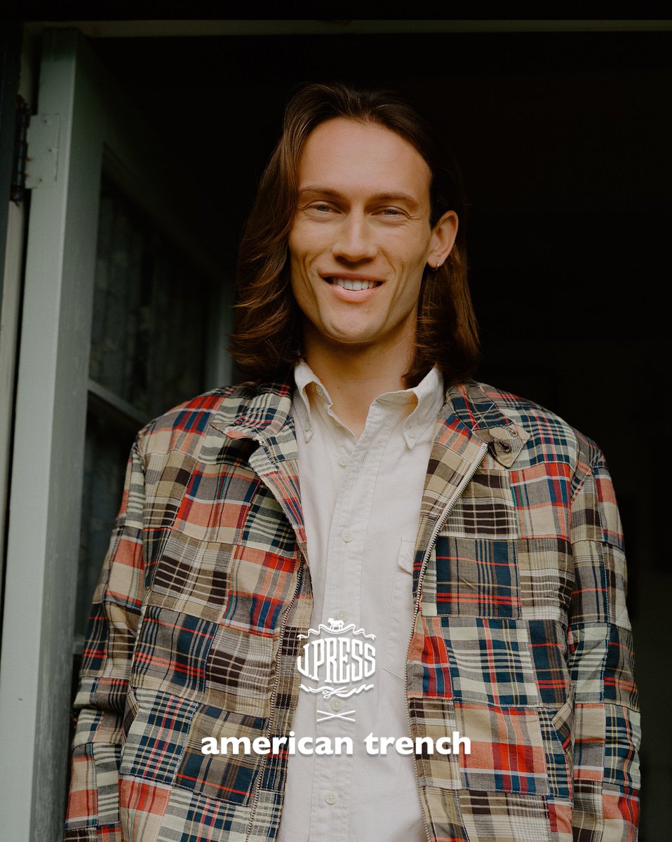 JPRESS_1902's tweet image. We’ve teamed up with American Trench to create a rugged, sun-faded capsule that’s entirely Made-in-America using J. Press’ most famous fabrics — oxford cloth, madras, seersucker, and linen — in a muted, low-key color palette: jpressonline.com/collections/j-…