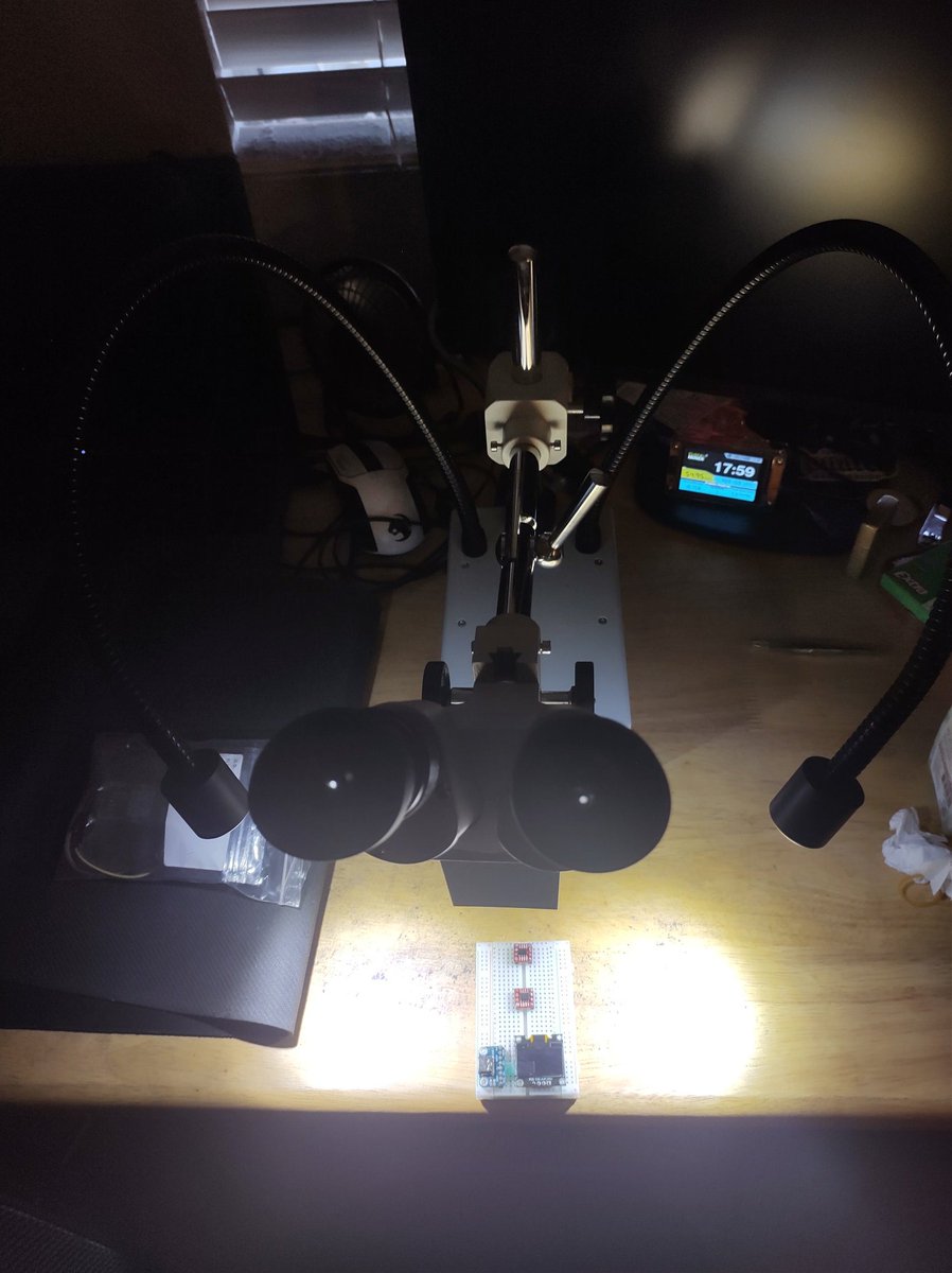 I am so happy my microscope is here. This is going to make so many jobs easier for me. Especially with parts smaller than Jewelry in some instances.