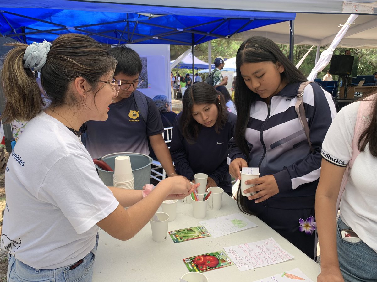 Hoy participamos en la Feria de la Sustentabilidad 2025 🌿 de la <a href="/unammorelos/">UNAM MORELOS</a> en el <a href="/crim_unam/">crim_unam</a> 

Nos divertimos con la Lotería de los #ODS 🌎, Juego “Derribando barreras” ♻️ y Huertos caseros 🪴

¡Cuidando el ambiente 🌳 nos cuidamos!