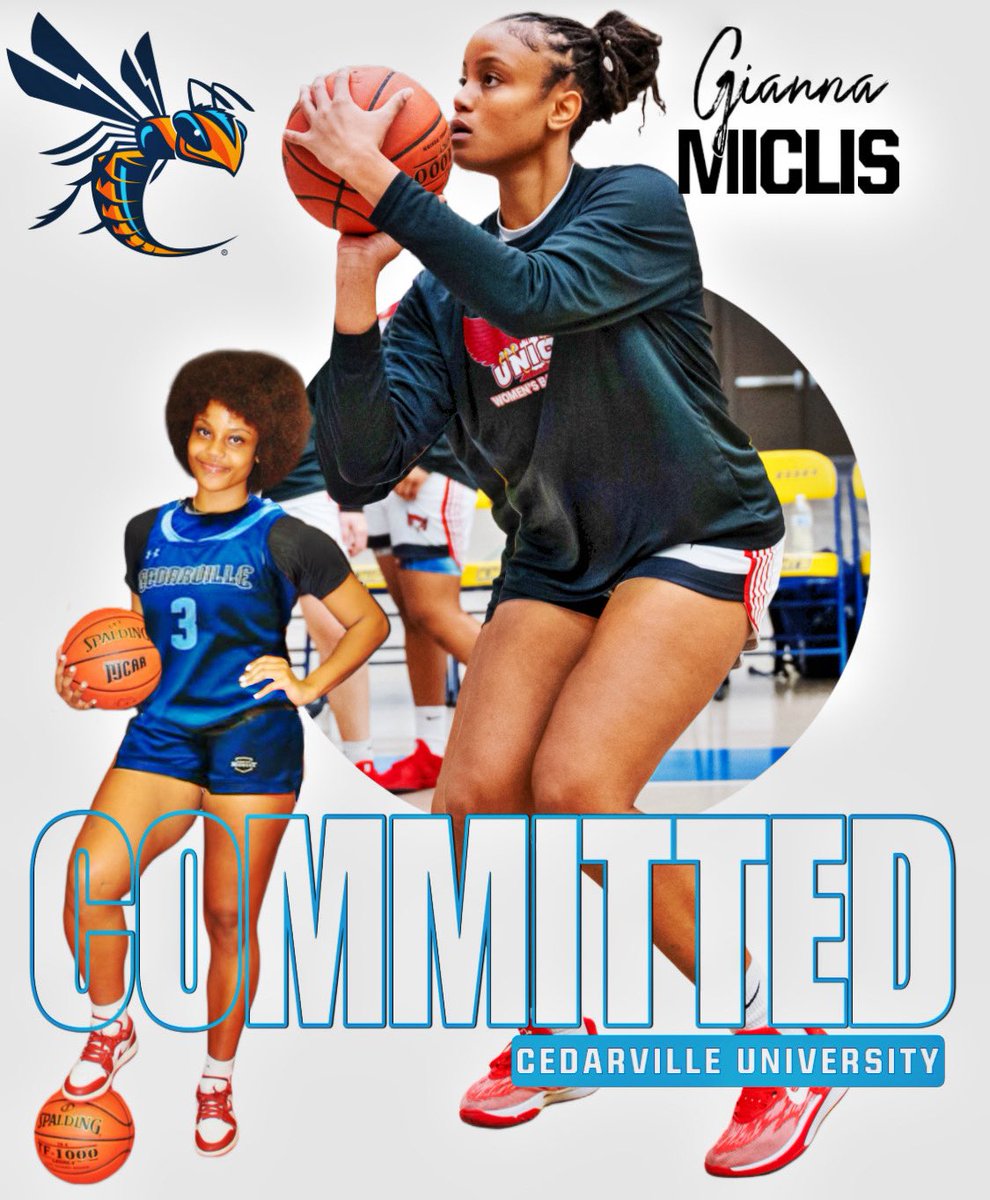 We are honored and proud to announce, and Congratulate Gianna Miclis on her commitment to the Cedarville University 🐝