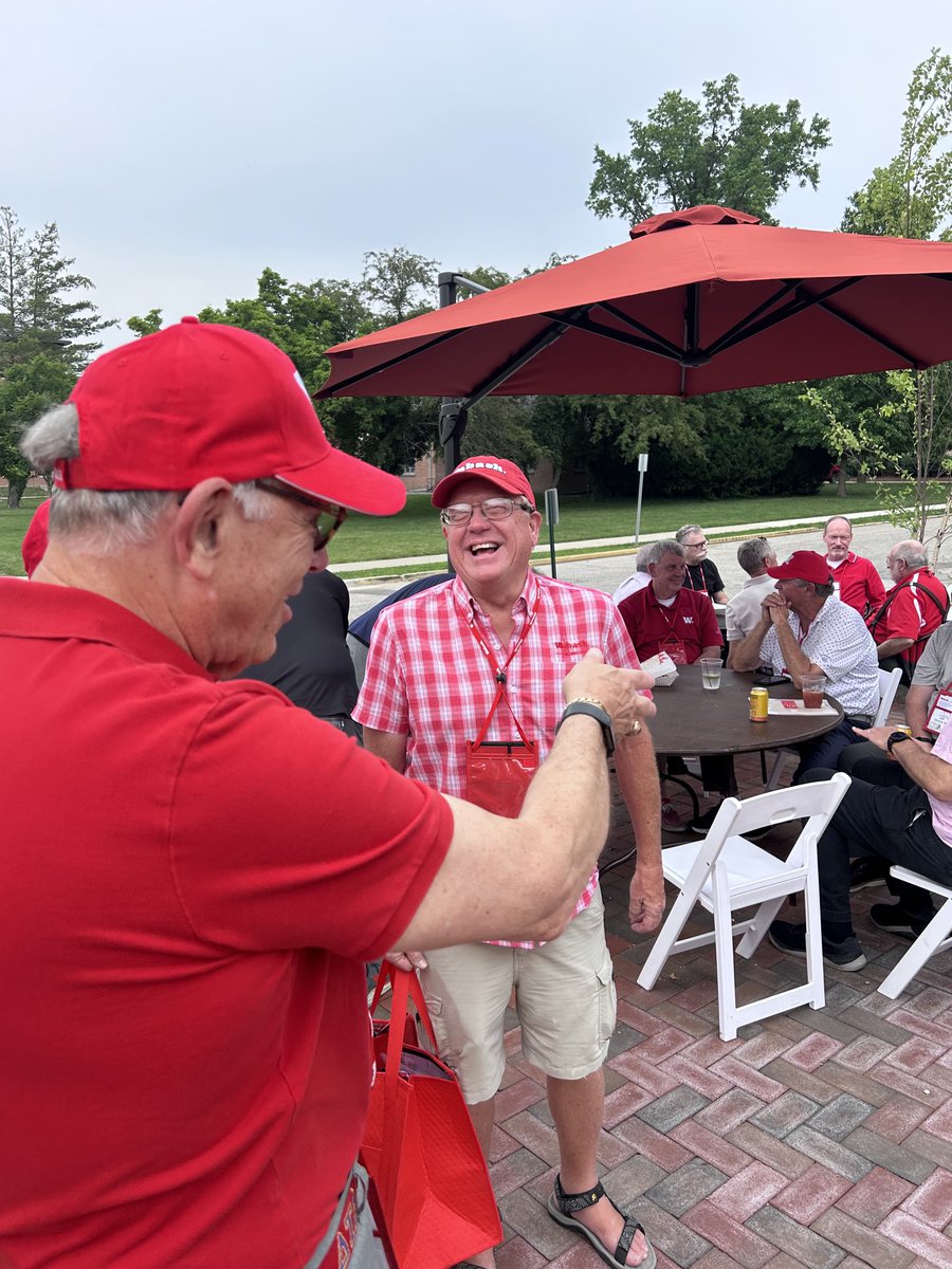 WabashCollege's tweet image. To all the alumni who have returned to campus, welcome home! #BigBash