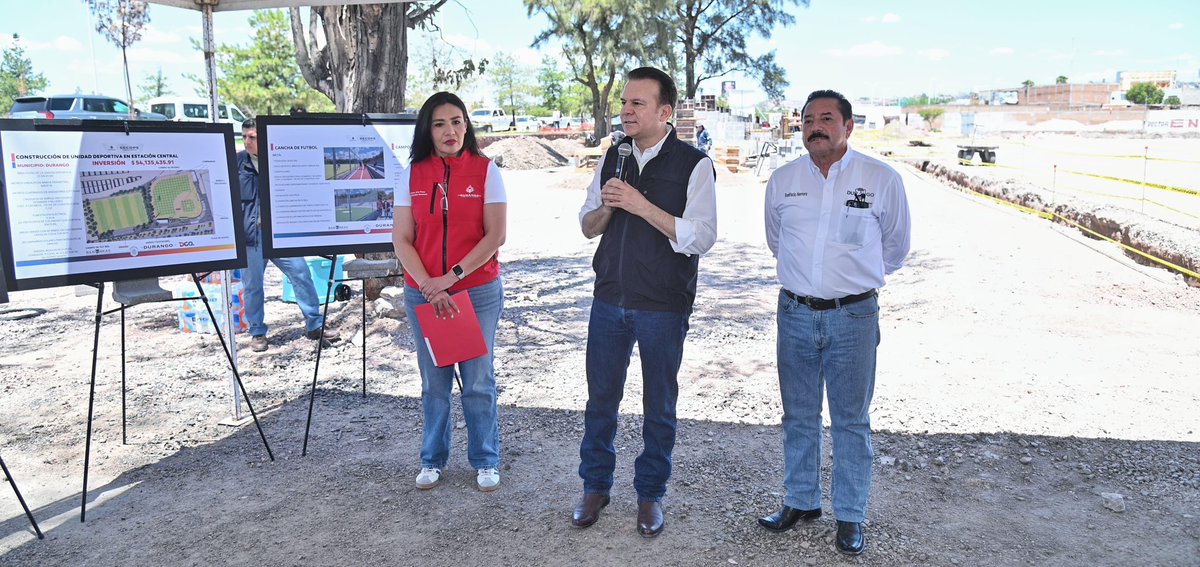Al Tiempo Noticias (@altiempodgo) on Twitter photo Más deporte, seguridad y recreación familiar para Durango con la transformación de Estación Central; <a href="/EVillegasV/">Esteban Villegas V.</a> y <a href="/Bonifacioamigo/">Bonifacio Herrera</a> supervisan avance de la obra
altiemponoticias.com/2025/06/06/mas… Más deporte, seguridad y recreación familiar para Durango con la transformación de Estación Central; <a href="/EVillegasV/">Esteban Villegas V.</a> y <a href="/Bonifacioamigo/">Bonifacio Herrera</a> supervisan avance de la obra
altiemponoticias.com/2025/06/06/mas…
