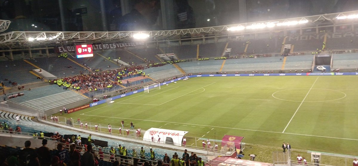 No ha existido en Venezuela una localía tan potente con la del Monumental de Maturín. Nunca se ha perdido acá. Invicto que nos tiene soñando. A falta de una fecha, es la mejor Eliminatoria de local de todos los tiempos (16 ptos)