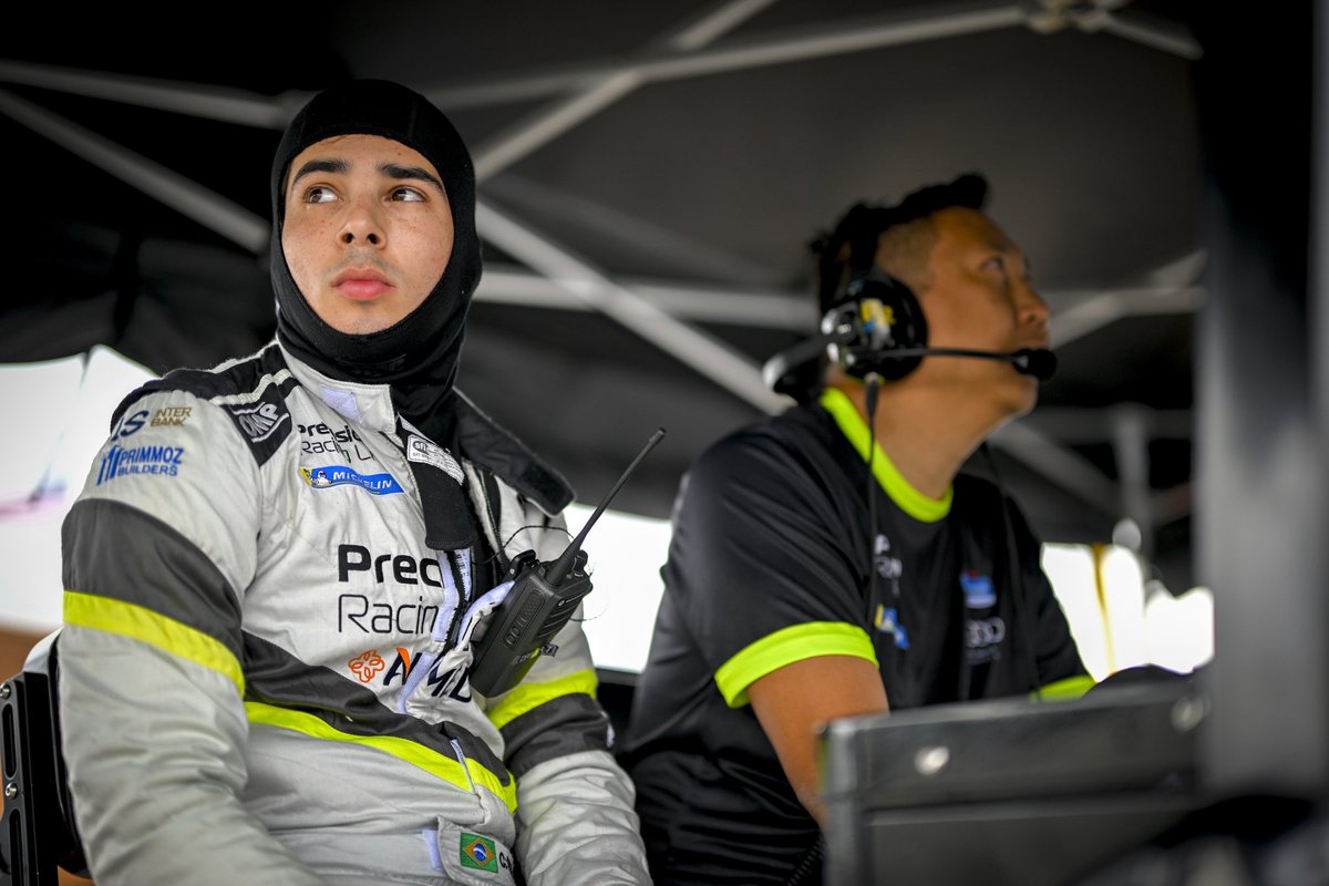 PrecisionRacLA's tweet photo. Mid-Ohio Update | Practice 1
Precision Racing LA is settling into the rhythm at Mid-Ohio!
All drivers got solid laps in during Practice 1, dialing in pace and setup.
Next up: Practice 2 - 10:55 AM EDT & Qualifying 4:10 PM EDT tomorrow — we’re ready.
#PrecisionRacingLA #MidOhio #IMSA #MichelinPilotChallenge #RaceWeek #TrackReady #EnduranceRacing #TeamWork #RacePrep