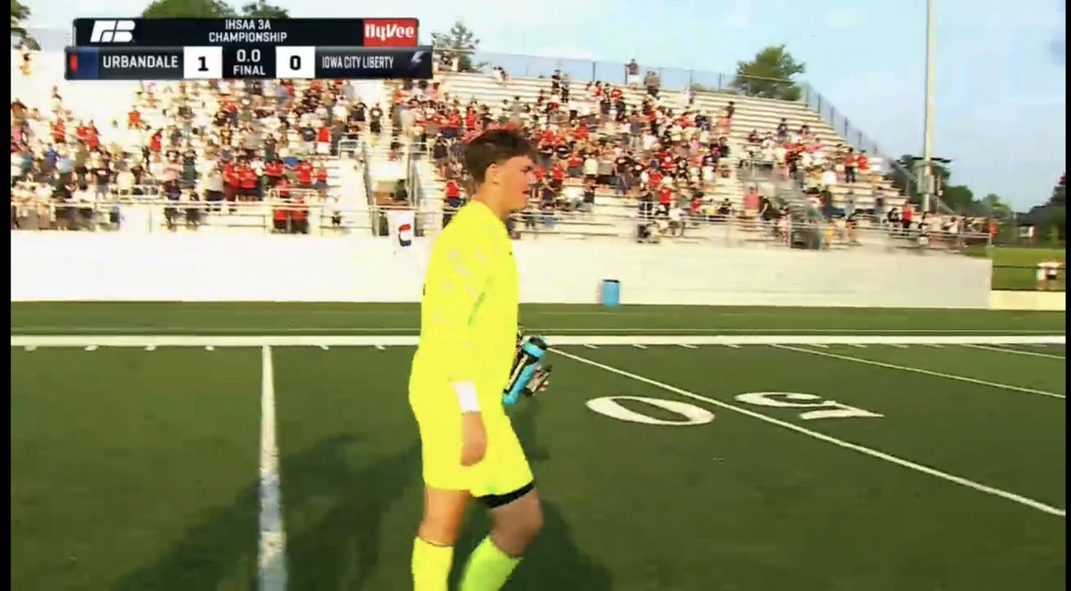 STATE CHAMPION!! Has a ring to it!! Congratulations Blake !! Hard work pays off!! Congrats to the whole soccer team as well!!🏆🥇