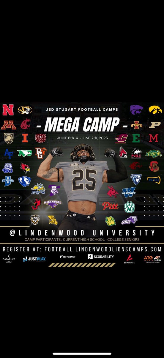 Lindenwood session 4 tomorrow! <a href="/coachmcquillan/">Coach McQuillan</a> <a href="/CoachDAdams/">Drew Adams</a>  <a href="/CoachSharpWU/">Coach Ross Sharp</a> <a href="/CoachBostNW/">Chad Bostwick</a> <a href="/Coach_Hatcher20/">Mike Hatcher</a> <a href="/CoachParling/">Heath Parling</a>