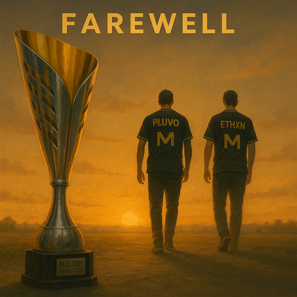 TheMajorCo's tweet photo. Huge thanks to @p1uv0_ and @zcEthxn for their dedication throughout the @RLSuperSeries season. Even though we didn’t reach top 2 in the main event playoffs, we’re proud to have won both the league and the cup. It’s been a pleasure having you as part of MAJOR! #AllezMAJOR 🚀 https://t.co/PrC2gqrrng