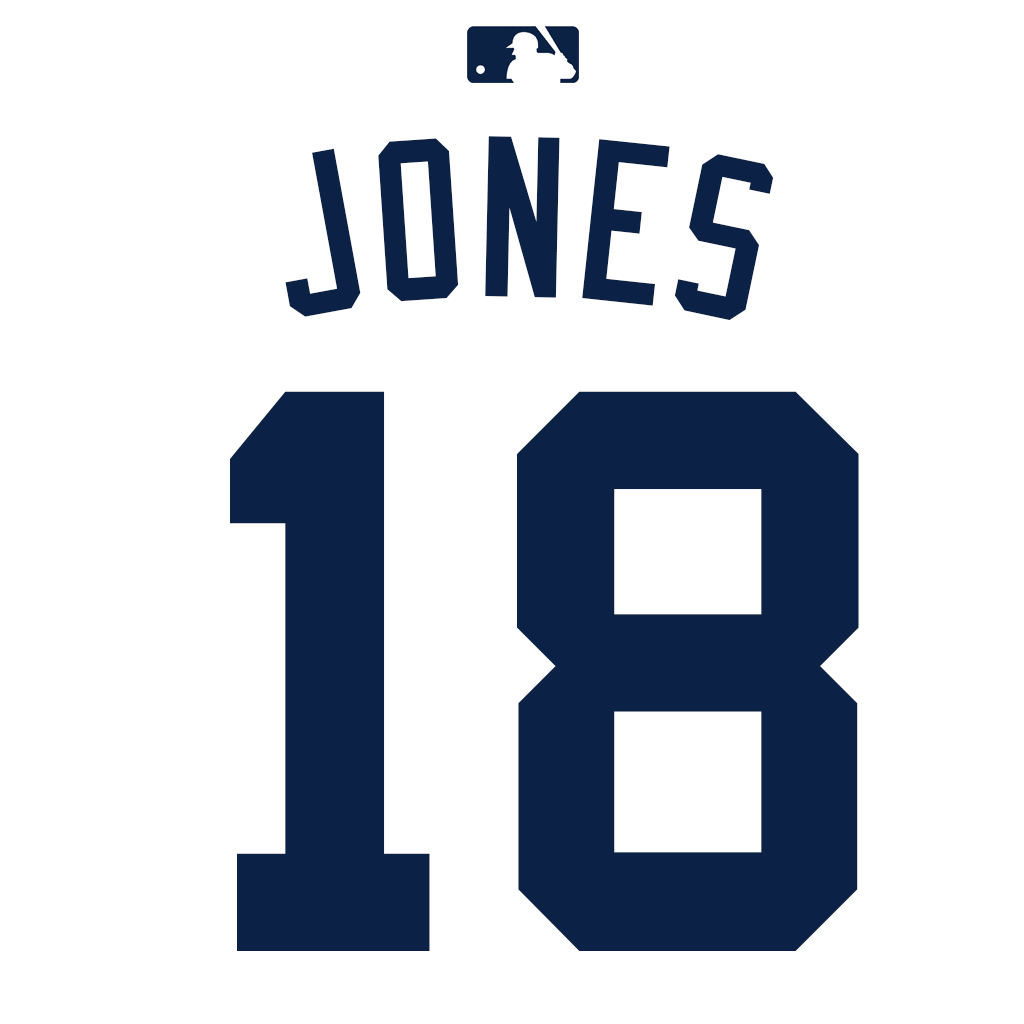 OF Jahmai Jones will wear number 18. Last worn by RHP Kenta Maeda