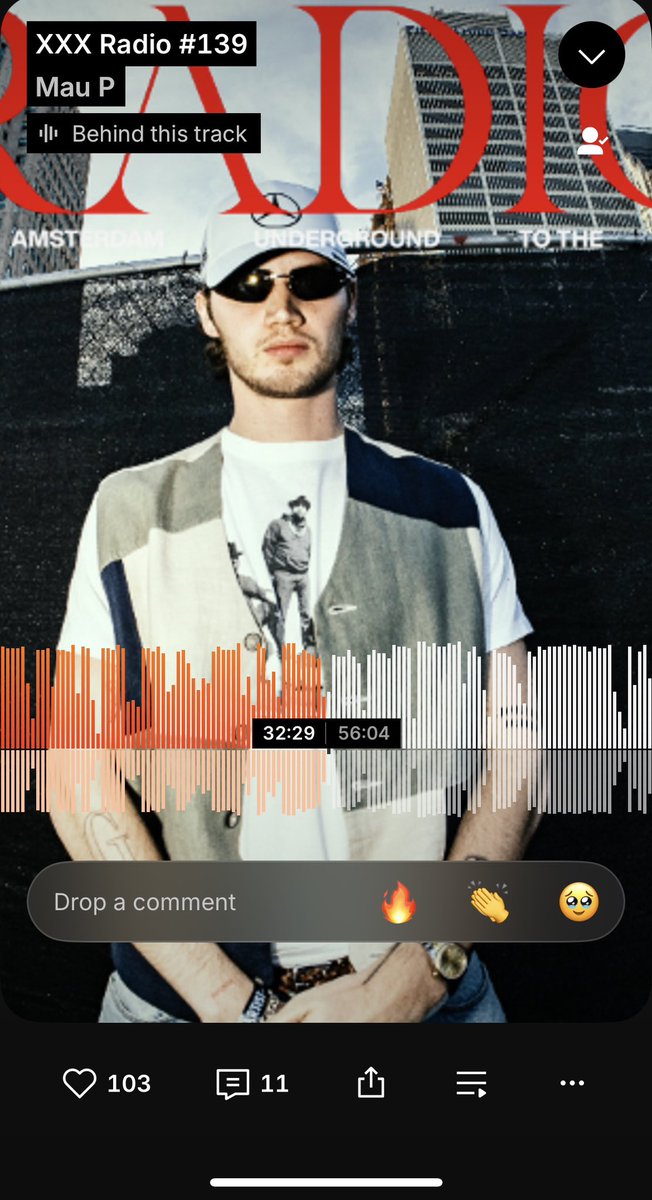 Cool to see my photo of <a href="/realmaup/">MAU P</a> being used as the cover for the latest episode of his radio show