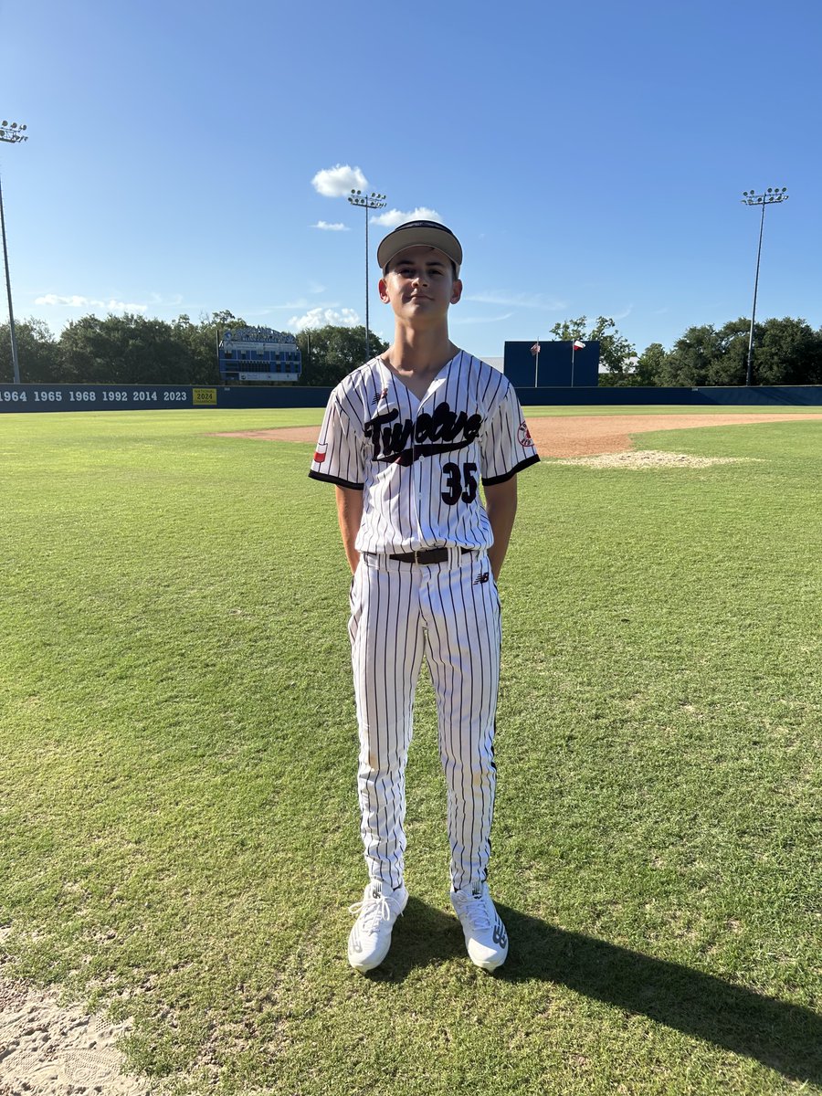 F: <a href="/TwelveRecruits/">Texas Twelve Recruiting</a> Chrome 2028 5, Gladiators Hranicky 3
PoG: John JP Gasek 5 IP, 5K, ER