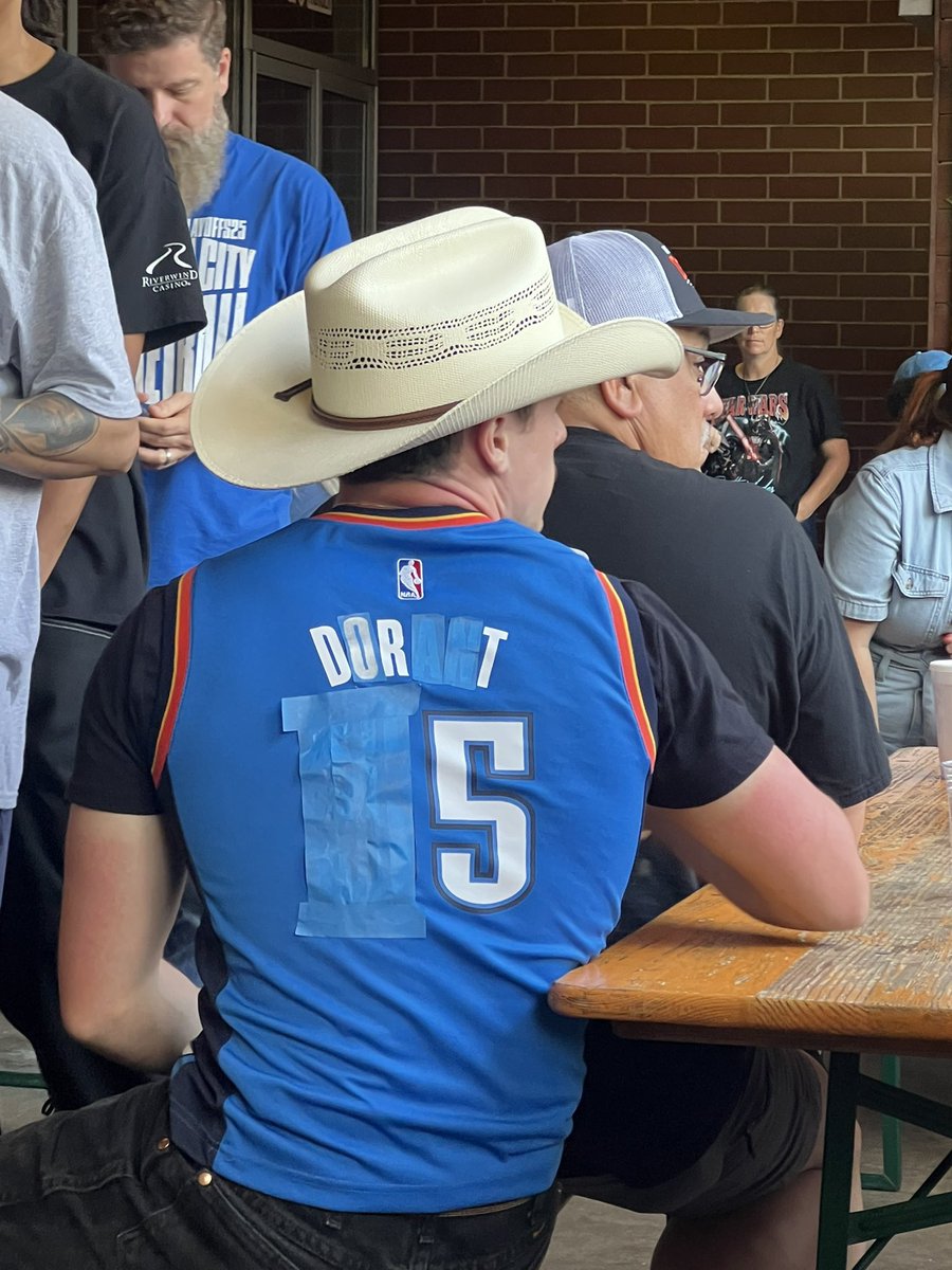 NBAMemes's tweet photo. OKC fans don’t need Durant, they have Dort 😂 https://t.co/KS1JV5Self