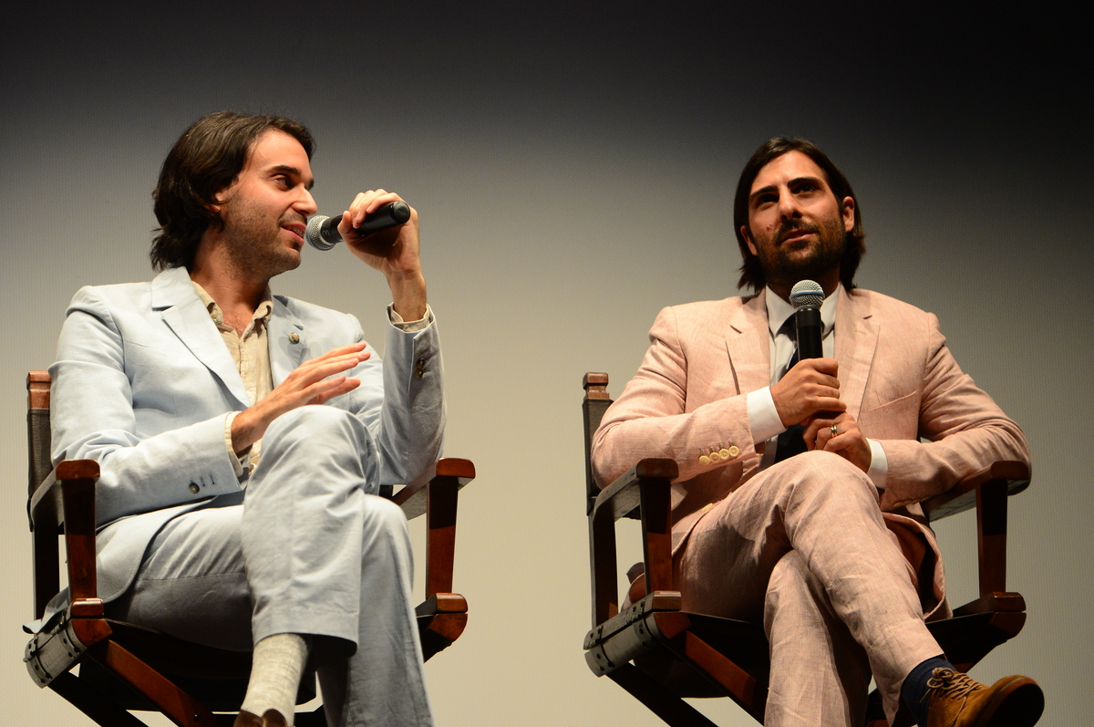 sundancefest's tweet photo. A decade after "Listen Up Philip" premiered at the 2014 Sundance Film Festival, Alex Ross Perry & Jason Schwartzman are still breaking creative ground.

Their latest collaboration, "Pavements" — a genre-bending tribute to the band Pavement — is now in theaters. Read more: https://t.co/K7xdw9MJWH